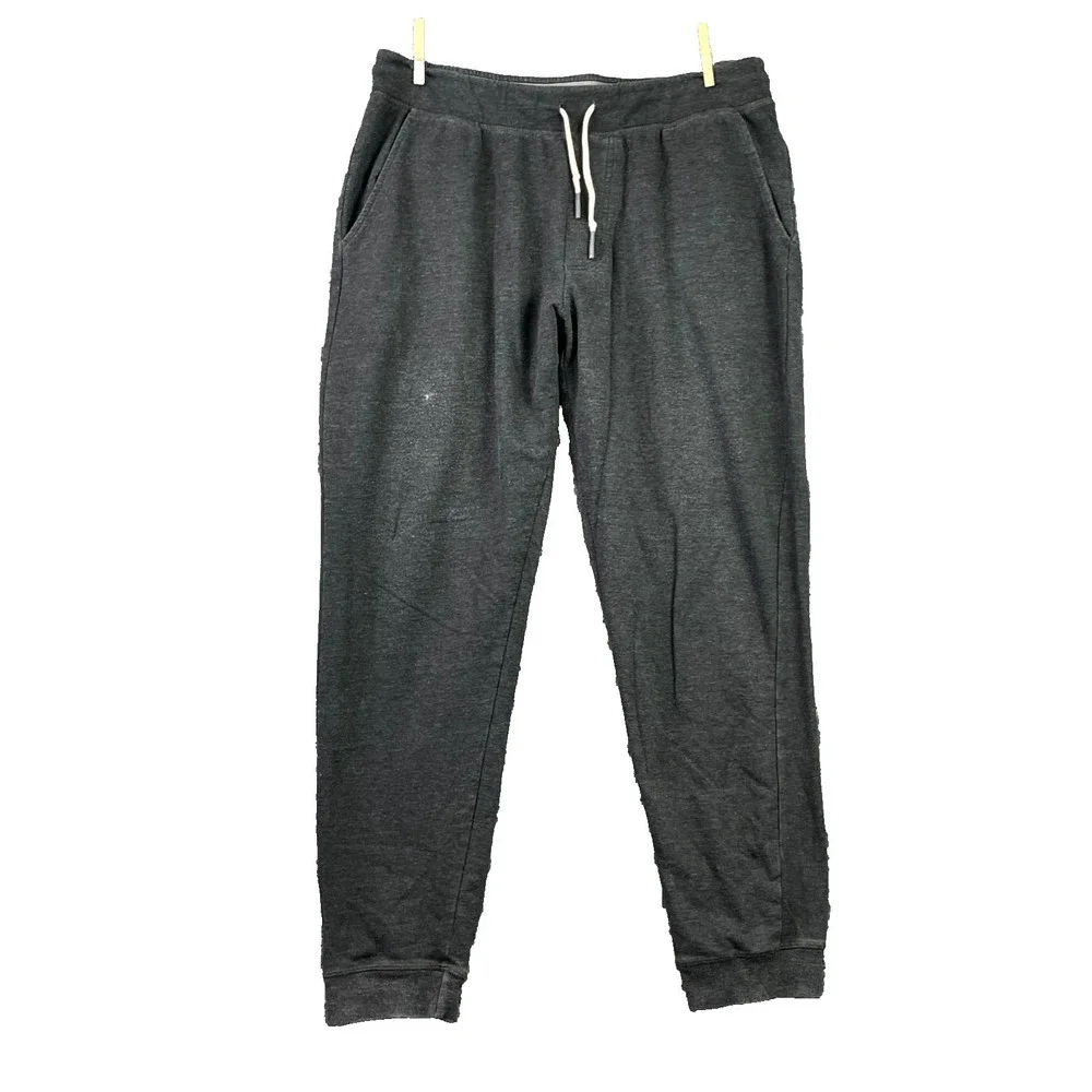 Weatherproof Vintage Jogger Pants Men Large Charcoal Gray Performance Athleisure
